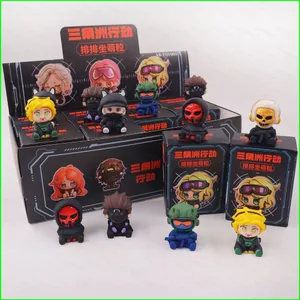 PS1 12 Chiếc Delta Force Ngồi Mini Nhân Vật Hành Động Mù Hộp Trò Chơi Merch Hoạt Hình Dễ Thương Để Bàn Trang Trí SP1