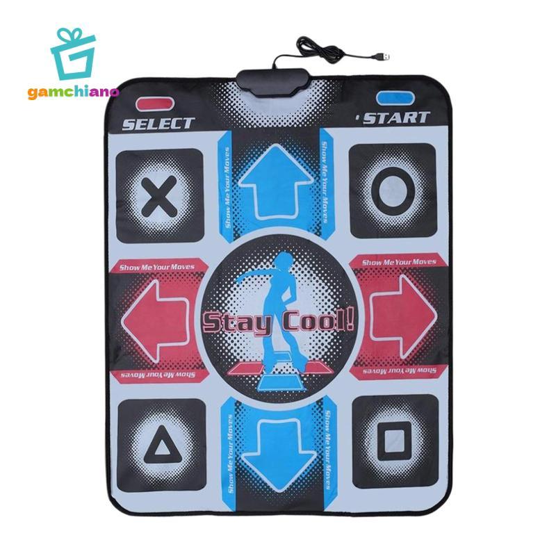 Gamchiano Khiêu Vũ Thảm Nhảy Múa Bước Nhảy Múa Thảm Khiêu Vũ Dancer Chăn Thiết Bị Laptop Chống Trơn Trượt Có USB Cho Palyer Trẻ Em Người Lớn