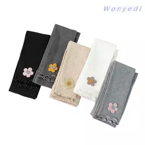 Quần dài trẻ sơ sinh WANYEDI, Quần legging có gân mềm mại mùa thu đông cho bé gái, Quần không chân thoải mái co giãn ấm áp dễ thương cho bé gái 1-4 tuổi