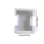 Khuôn gạch lát PWSEND, Làm dày dễ dàng tháo rời I Shape Brick Mold, Có thể tái sử dụng I Shape Plastic Concrete Paver Mold Garden Walkway