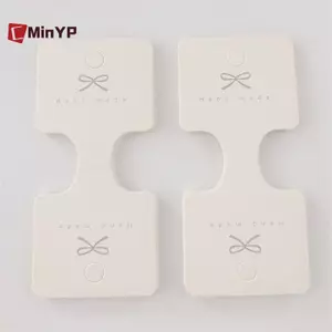 CMinYP 50 Chiếc Trang Sức Thẻ Ngủ DIY Paage Thẻ Cho Nelace Vòng Tay Dây Tóc Hiển Thị Giá Đỡ Tông Vinh Quang