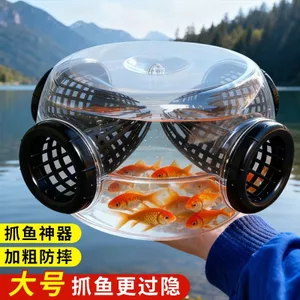 Có thể nhìn thấy Lồng trong suốt cường độ cao Công cụ tiện dụng Câu cá ngoài trời Quan sát cá bất cứ lúc nào Có được đặc biệt cho Eel Loach
