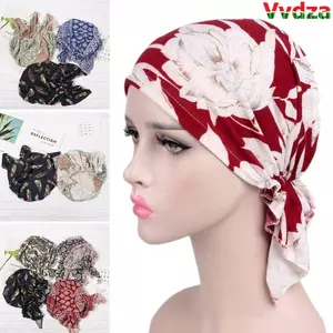 VVDZA Mũ Quấn Đầu Nữ Beanie Khăn Ung Thư Mũ Hóa Trị