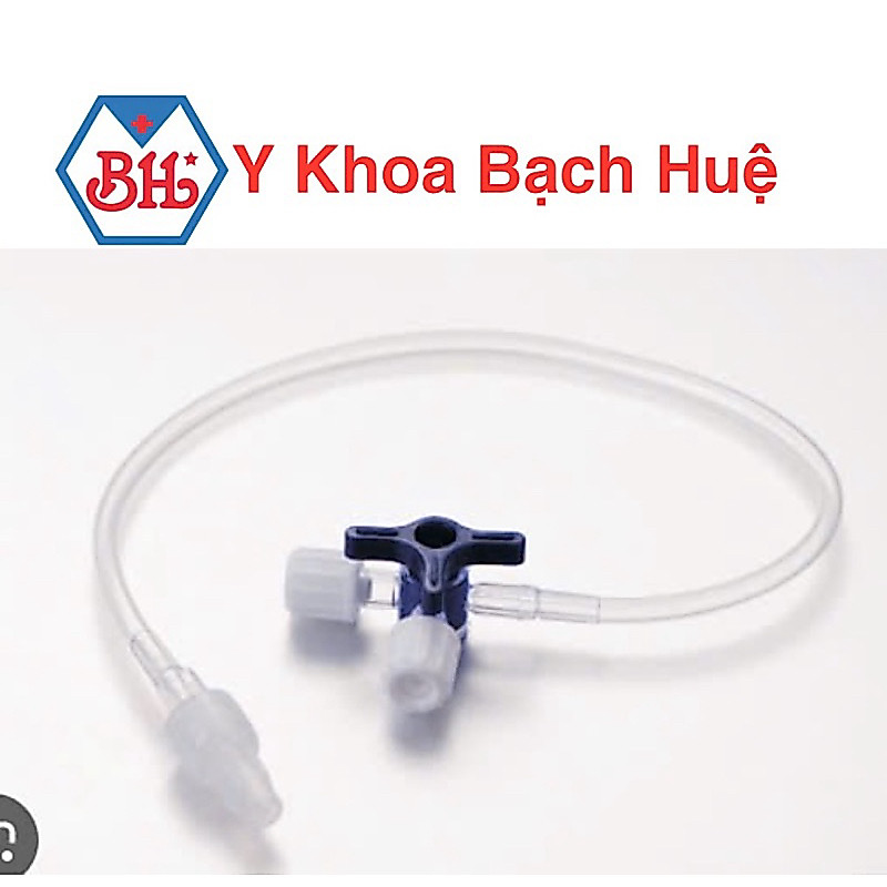 Khóa 3 chia (khoá 3 chạc) khóa 3 ngã có dây nối dài 50cm.