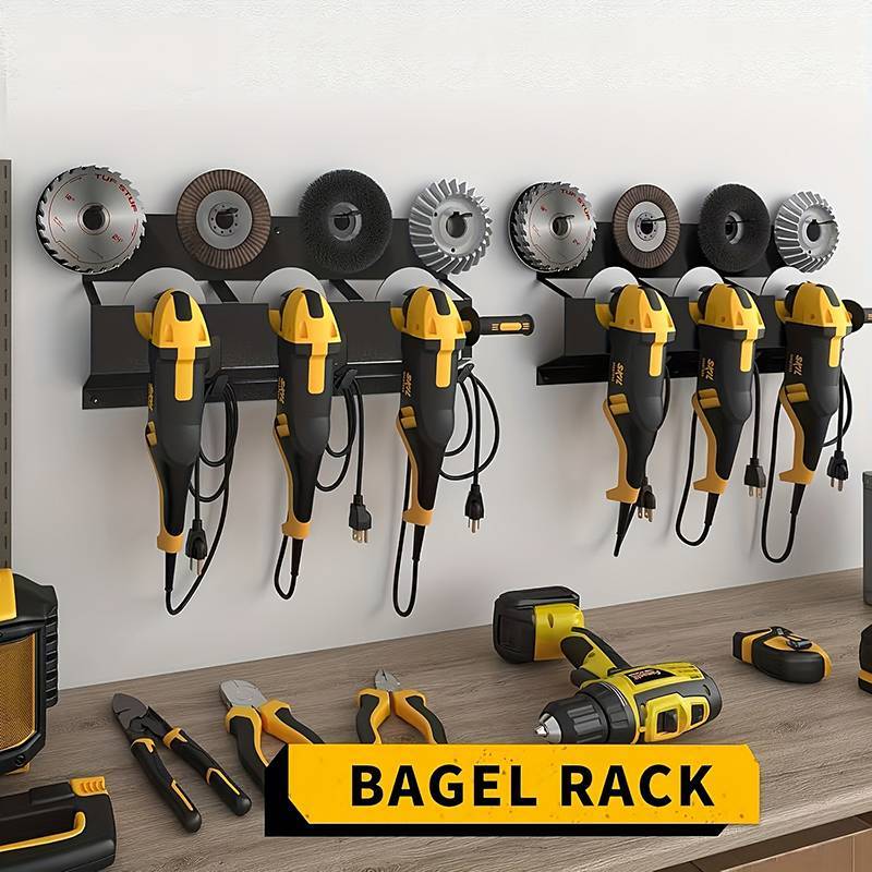 MUQV Máy Xay Góc Treo Tường Gắn Kim Loại Treo Tường Kệ Cố Định Máy Đánh Bóng Giá Đỡ Ổn Định Lưu Trữ Cho Xưởng Nhà Để Xe n