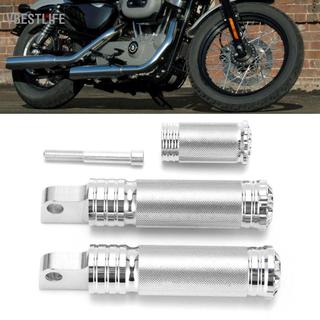 VBESTLIFE Bộ cần số xe máy bằng nhôm aqxreight cho Bad Boy FXSTSB 1995‑1997 Giảm đau khi đi đường dài (Bạc) aqxreight86u347ragc-12