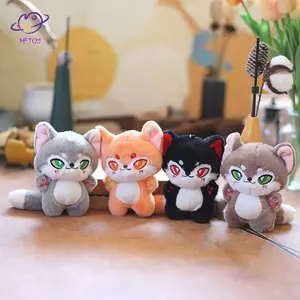 HFTOY Móc Chìa Khóa Thời Trang Mới Màu Sắc Dễ Thương Sang Trọng Cáo Nhỏ Móc Khóa Túi Người Phụ Nữ Mặt Dây Chuyền Quà Tặng Sáng Tạo Đồ Trang Trí ~