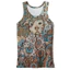 Đồ họa động vật 3D Tank Top Nam, Áo cổ chữ O không tay Harajuku, Mềm mại thoáng khí mùa hè 2026