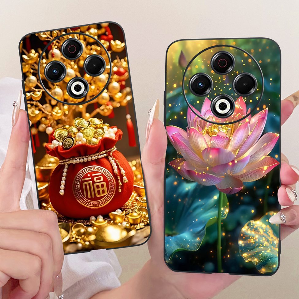 Vỏ Cho Tecno Spark 30 Vỏ KL6 Thẩm Mỹ Hoạt Hình Dễ Thương Thời Trang Bướm Ngộ nghĩnh Sơn Mặt Sau Cho Techno Spark 30