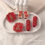 Lễ Hội Năm Mới Gong Xi Fa Cai Văn Bản Kẹp Tóc Phụ Kiện Tóc Nữ Dễ Thương Nổ Bên Kẹp May Mắn Tết Nguyên Đán Kẹp Tóc Mũ Đội Đầu KRM5
