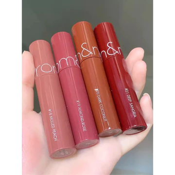 Hàn Quốc Hàn Quốc Romand Juice Lip Gloss 07 Gương Son Môi Nước Bóng 06 Dưỡng Ẩm Son Bóng 12 18 19 20 21 Son Bóng