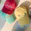PNPIA- Nữ Thêu Hoa Mũ Bóng Chày Cotton Ngọt Ngào Ngoài Trời Tấm Che Đạt Đỉnh Mũ Chữ Hàn Quốc Màu Trơn Hip Hop Bố Mũ