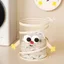 ST2 Hoạt Hình Có Thể Gập Lại Giỏ Giặt Lớn Lưới Thoáng Khí Quần Áo Bẩn Hamper May Tổ Chức TS2