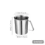 Cốc Đo Bằng Thép Không Gỉ Có Cân Trà Sữa Cà Phê Quán Đo 1000Ml Bếp Nướng Cốc Đo 1500ml 2NKW