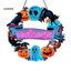 Linh hồn| Dấu hiệu gỗ chất lượng cao Dấu hiệu trang trí bằng gỗ Halloween Dấu hiệu cửa gỗ Mèo đen Bí ngô Bộ xương hiên nhà Trang trí Chống thấm nước Dấu hiệu chào mừng ngoài trời Sẵn sàng cho Halloween