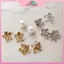 MYPANDA 10 Chiếc Mini Kim Loại Vuốt Tóc Kẹp Vàng Bạc Hoa Bướm Cá Mập Nhỏ Kẹp Ins Mũ Hàn Quốc Dành Cho Nữ Phụ Kiện Tóc.