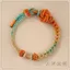 Đào Blossom Knot Mandala Vòng Tay Đeo Tay Trang Sức Có Thể Đeo Tiền May Mắn Bện May Mắn May Mắn Ba Trong Một Vòng Tay Vòng Tay Vòng Tay