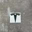 Ốp trước hoặc cốp sau Logo cho Tesla Bộ thay thế Model 3 / Y - Kim loại Đen Logo Biểu tượng Phụ tùng trang trí ngoại thất ô tô