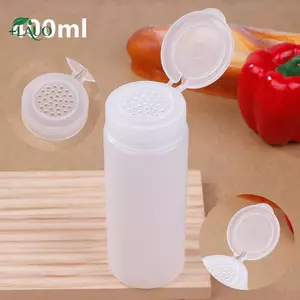 Springevenstar 1 Chiếc 400g Flip Cover Talcum Powder Chai Đựng Mỹ Phẩm Bột Đựng Nhựa Hộp Đựng Bột Trống Chai Springevenstar