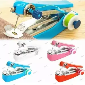 May cầm tay PYCOU|Nhà ở bằng nhựa nhẹ Kích thước nhỏ May thủ công|Dụng cụ may vá Vận hành một tay dễ dàng May hộ gia đình|Kim chỉ