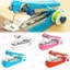 May cầm tay PYCOU|Nhà ở bằng nhựa nhẹ Kích thước nhỏ May thủ công|Dụng cụ may vá Vận hành một tay dễ dàng May hộ gia đình|Kim chỉ