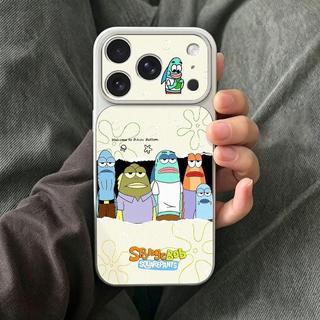 Họa tiết in cá xấu xí Bikini Bottom bảo vệ camera iPhone 17 - Ốp lưng iPhone 16/17 Pro Max/15 Pro Max/14/13/12/11/X/XS M