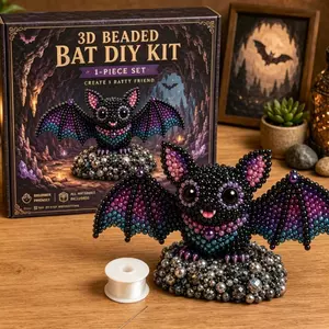 DIY Động Vật Đính Hạt Bộ Handmade Nhỏ 3D Đính Hạt Bát Cho Người Mới Bắt Đầu Động Vật Đính Hạt Nghệ Thuật Thủ Công Bộ saixit2vn