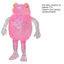< Pluscloth > Đồ chơi bóp hình hoạt hình Đồ chơi giảm căng thẳng đàn hồi mềm mại với Gel Tpr Sequin Làm đầy đồ chơi giải nén dễ thương cho trẻ em và người lớn Hoàn hảo để thư giãn và bóp vui nhộn T