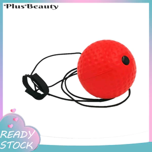 < Pluscloth > Đấm chiến đấu mềm cầm tay Muay Thái Ốp lưng huấn luyện tốc độ Boxing Re-flex Ball