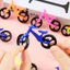 < Pluscloth > 12 Đồ chơi mô hình xe đạp Mini dành cho trẻ em có khớp di chuyển – Tượng nhỏ xe đạp bằng nhựa để trang trí văn phòng tại nhà Bộ quà tặng người đam mê xe đạp Mô hình xe đạp bền
