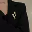 LUImo Hoa Hồng Sáng Bóng Thổ Cẩm Dành Cho Nữ Thanh Lịch Corsage Thời Trang Trâm Pin Đầm Ánh Sáng Sang Trọng Zircon Phụ Kiện Trang Sức Dự Tiệc Quà Tặng SBS