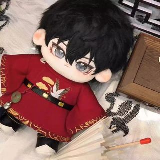 20cm Quần Áo Trẻ Em Quần Áo Búp Bê Cotton Xiao Zhan Zanghai Độc Quyền Chính Thức Đồng Phục Cổ Dễ Thương Búp Bê Xiao Zhan Cotton 6.10