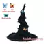 Mũ Phù Thủy Nữ Bướm Xếp Ly Viền Halloween Mũ Dự Tiệc Cho Lễ Hội Cosplay