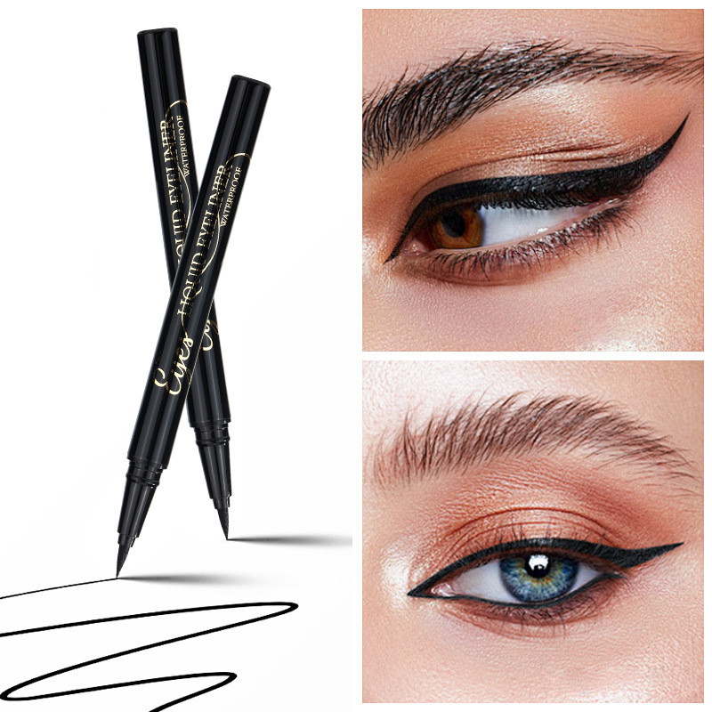 [XT] 0,6ml Bút Kẻ Mắt Nước Siêu Mảnh Đầu Cọ 0.1mm Chống Nước Chống Mồ Hôi Bền Màu Lâu Trôi Không Lem