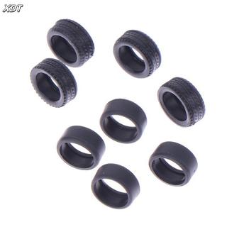Springevensky 1 Bộ DIY Racing 1: 64 Bánh Xe Ô Tô Cho Lốp Cao Su Có Trục Bánh Xe Mô Hình Sửa Đổi Một Phần Springevensky