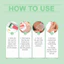 Bộ máy sưởi sáp tẩy lông dạng cuộn di động Xorita - Hộp sáp lô hội + Bộ tẩy lông tại nhà - Sáp cuộn lô hội nhẹ nhàng cho cánh tay chân Bikini Da mịn không có lông