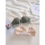 Áo ngực Cotton liền mạch dành cho nữ, làn da mềm mại thoải mái, hình dạng ngực, giảm vết lõm, khóa lưng bốn tầng, phong cách quyến rũ.