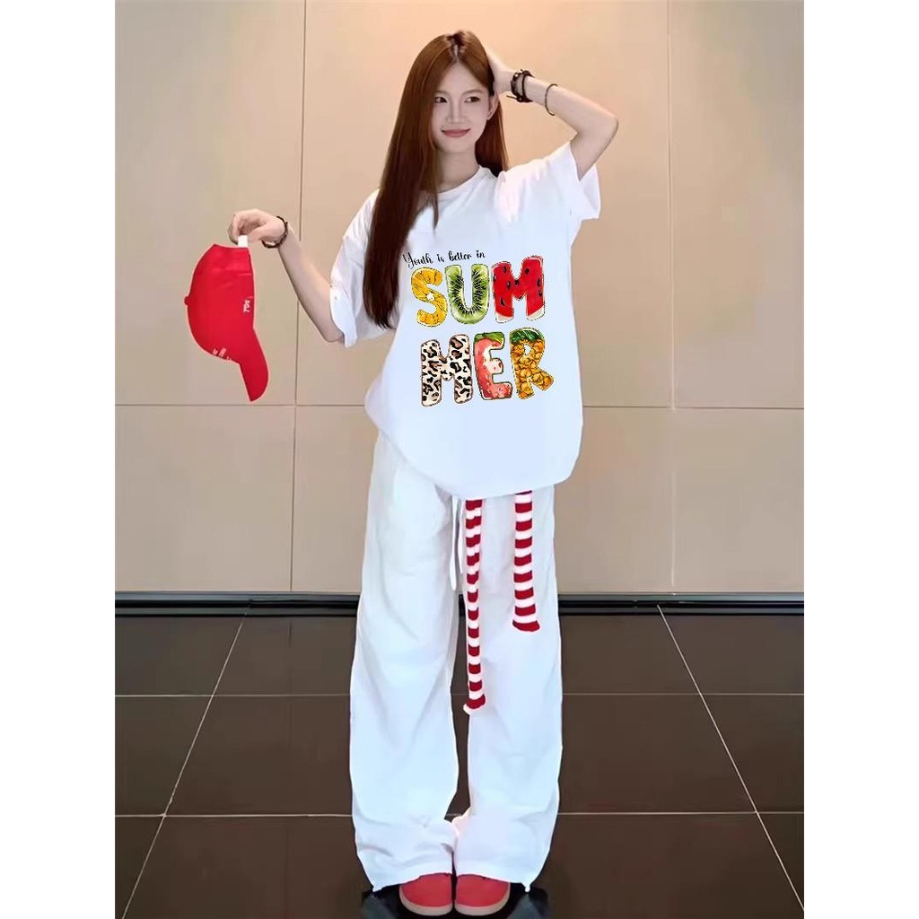 （Giao hàng 24h）Angela Áo phông unisex, nam nữ, mặc đôi, mặc nhóm đều đẹp. 100% cotton, thoáng mát cho mùa hè năng động