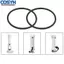 <cosyh>For Pentair Feeder Compatible Rubber O Rings Ensures Tight Sealing Effectiveness