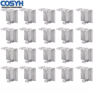 <cosyh>Water Management Clips for Solar Panels Durable Aluminum for Enhanced Efficiency