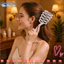 EBINLANDS Lược Cong Lớn Rỗng, Lược Tạo Kiểu Lông Mềm Bằng Nhựa, Lược Massage Da Đầu Chống Tĩnh Điện Thời Trang Salon