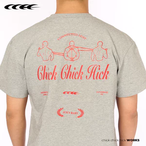Chick Chick 100% Cotton Cao Cấp Tay Ngắn Mùa Hè Cổ Tròn Thể Thao In Hình Ngộ nghĩnh Áo Thun Thể Dục plus Kích Thước ﻿