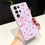 Ốp Điện Thoại Màu Kẹo Bướm Hồng ins Style Cho Tecno Pova 7 Pro Ultra 6 Pro 5 Slim Spark 9 8C 7T 7 5 Pro 4 4G 5G Vỏ Mờ Chống Rơi 2 in1 Bìa Cứng