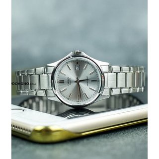 Đồng hồ nữ dây thép Casio LTP-1183A-7ADF size nhỏ 28.5mm | Casio nữ LTP-1183A-7A