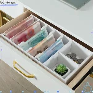 Hộp sưu tập DAYBREAK, ngăn kéo thu ngân Kệ sắp xếp, Hộp lưu trữ thay đổi máy tính để bàn bằng nhựa bền bỉ