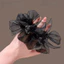 MAUROPOLI Phong Cách Hàn Quốc Siêu Cổ Tích Gạc Nơ Nơ Scrunchy Dây Buộc Tóc Đuôi Ngựa Bóng Băng Đô