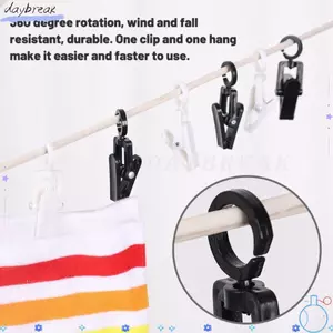 DAYBREAK 5 Chiếc Móc Rèm Cửa Sổ, Phụ Kiện Cửa Sổ Chắc Chắn Kẹp Rèm Mini, Chất Lượng Cao Có Móc Đa Năng Treo Kẹp