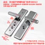 CA Đa Năng Chống Trộm Tay Nắm Cửa Dày Mở Rộng Chống Trầy Xước Tay Cầm Đa Năng Bằng Thép Không Gỉ Lối Vào Cửa Bảng Điều Khiển Khóa Cửa SW