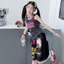 Áo Vest In Chữ Bé Gái Mùa Hè Phong Cách Mới Thời Trang Trẻ Em Không Đều Top