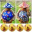 Mũ chống mưa KANGN, Trang phục đám cưới Muitistyles Mũ Pompom Mexico, Phong cách Hawaii Thể hiện Mũ rơm Mũ chống nắng ngoài trời